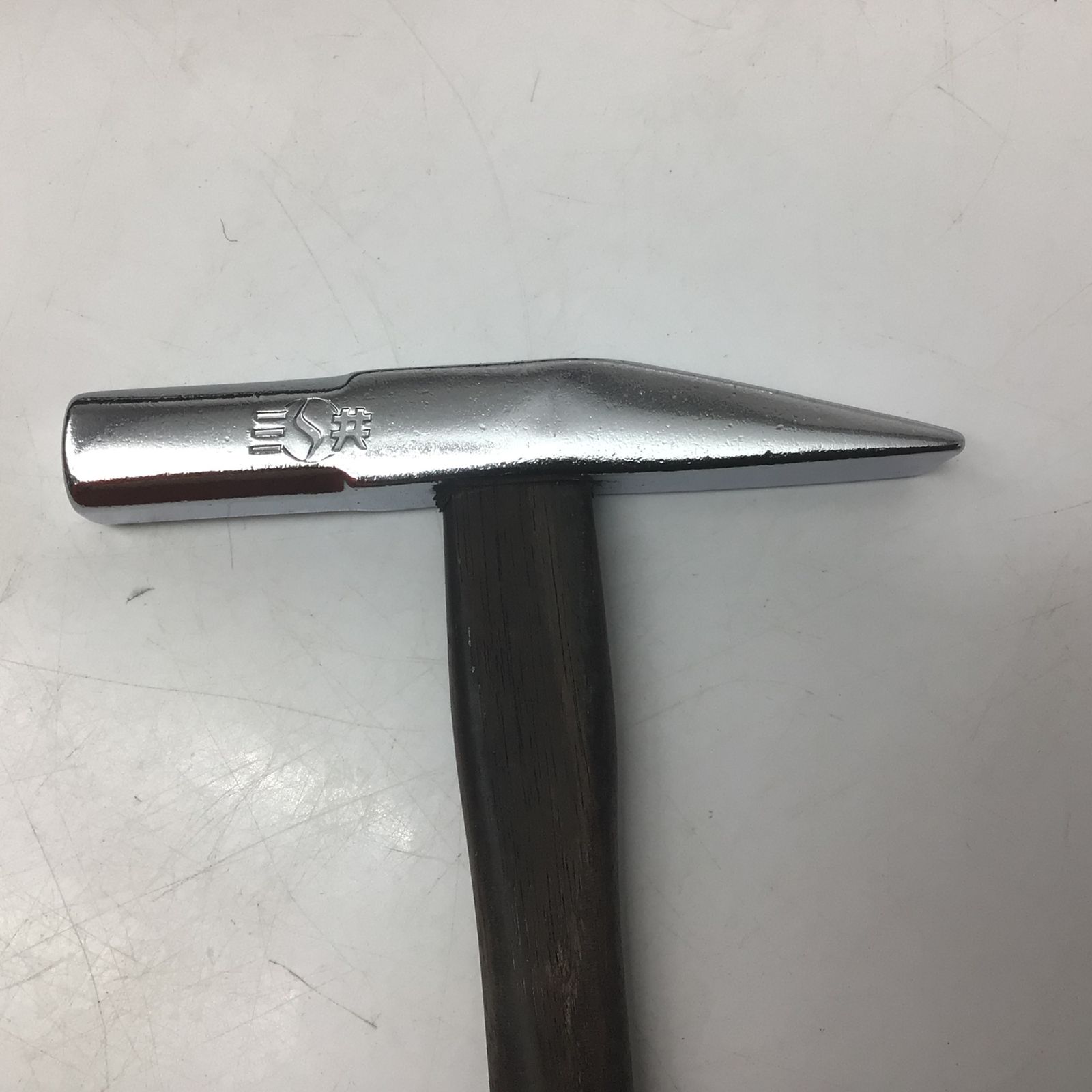 三共パチンコ調整工具牛皮化粧箱入り　黒壇柄金槌【未使用品】 12338 【非売品】SANKYO 三共 パチンコ 釘調整用 ハンマー ゲージ棒 板