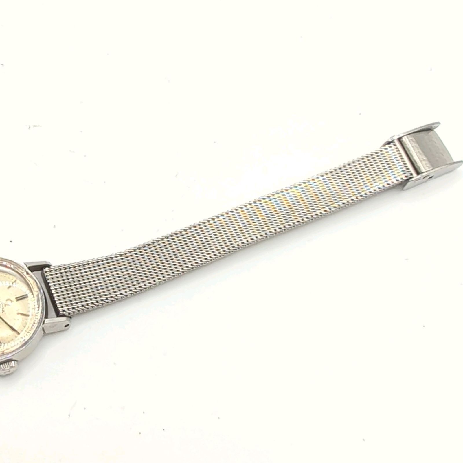 OMEGA DE VILLE Watch Hand-Winding Ladies Gold dial Silver Y2K 00S 