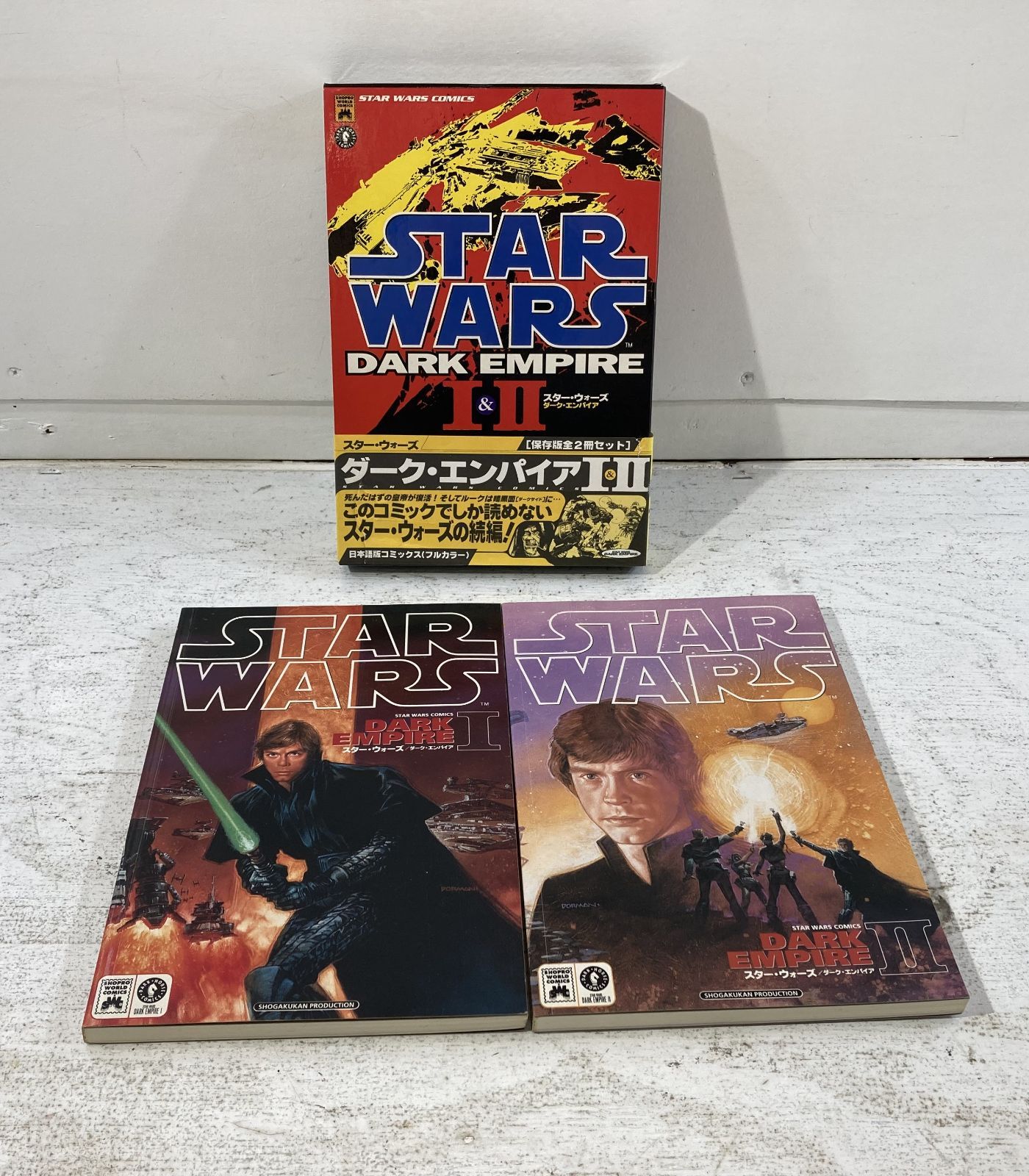 スターウォーズ アメコミ 6冊セット 紫波1-8-1220]書籍 スターウォーズ DARK EMPIRE I & II 2冊セット