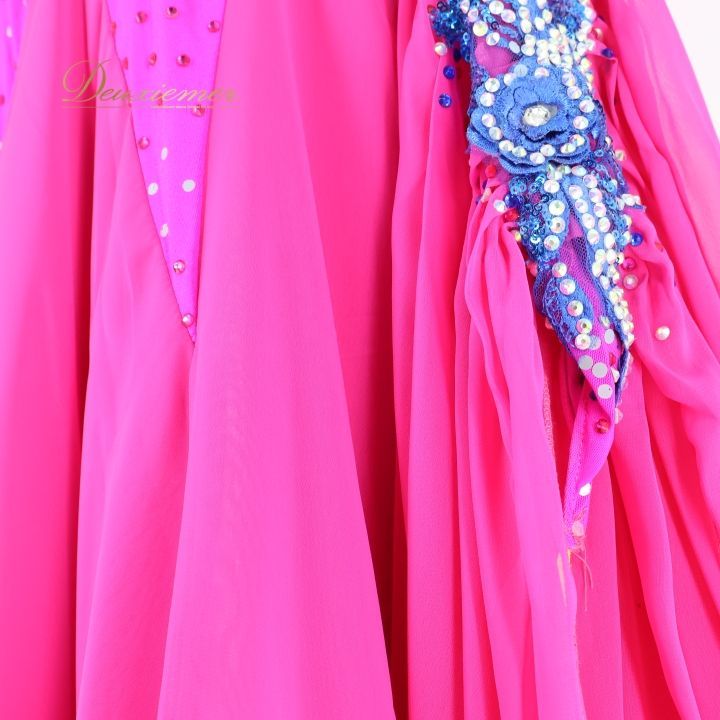 社交ダンス 衣装 スタンダードドレス ワンピース スタンダード