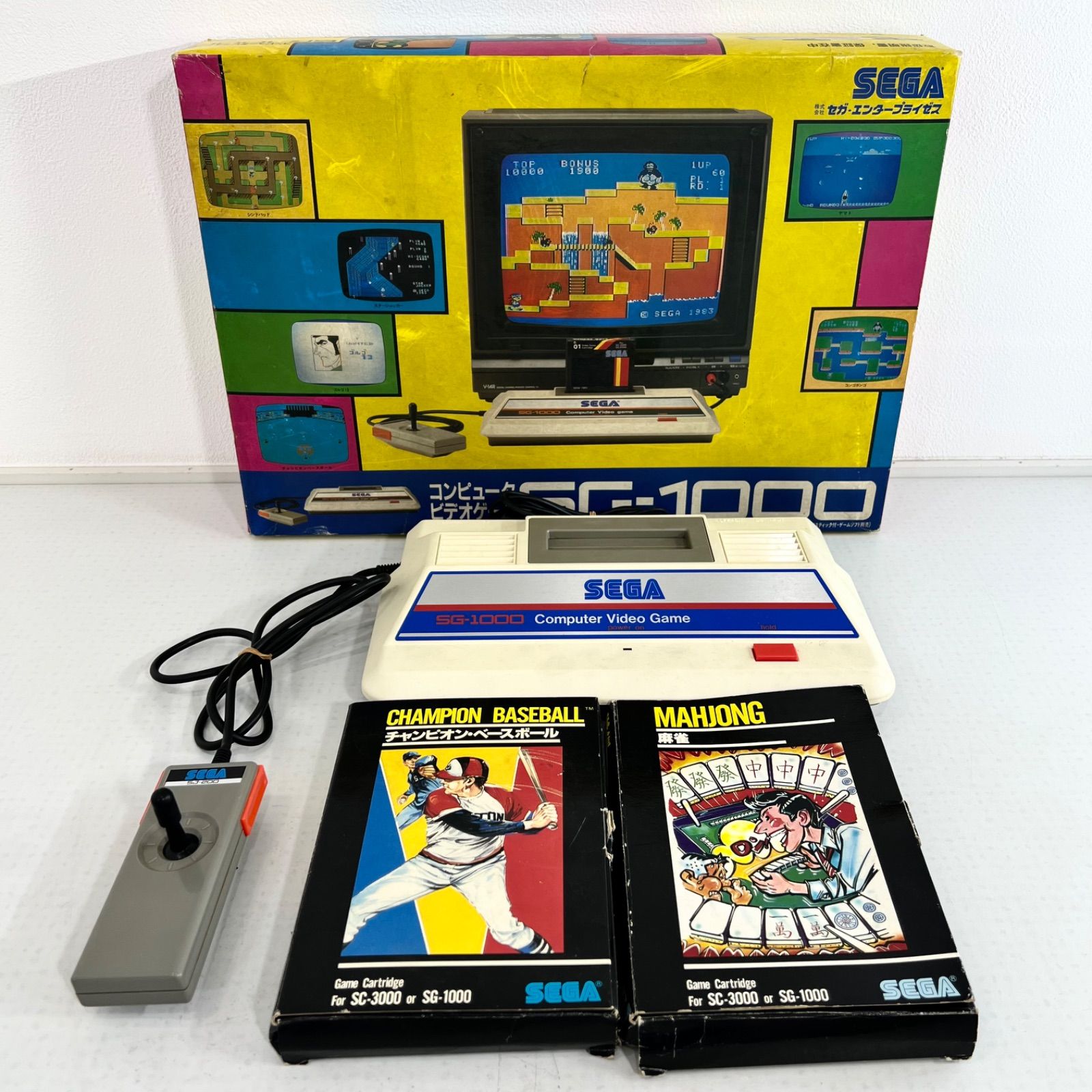 希少✨】SEGA SG-1000 コンピュータビデオゲーム ゲームソフト （麻雀