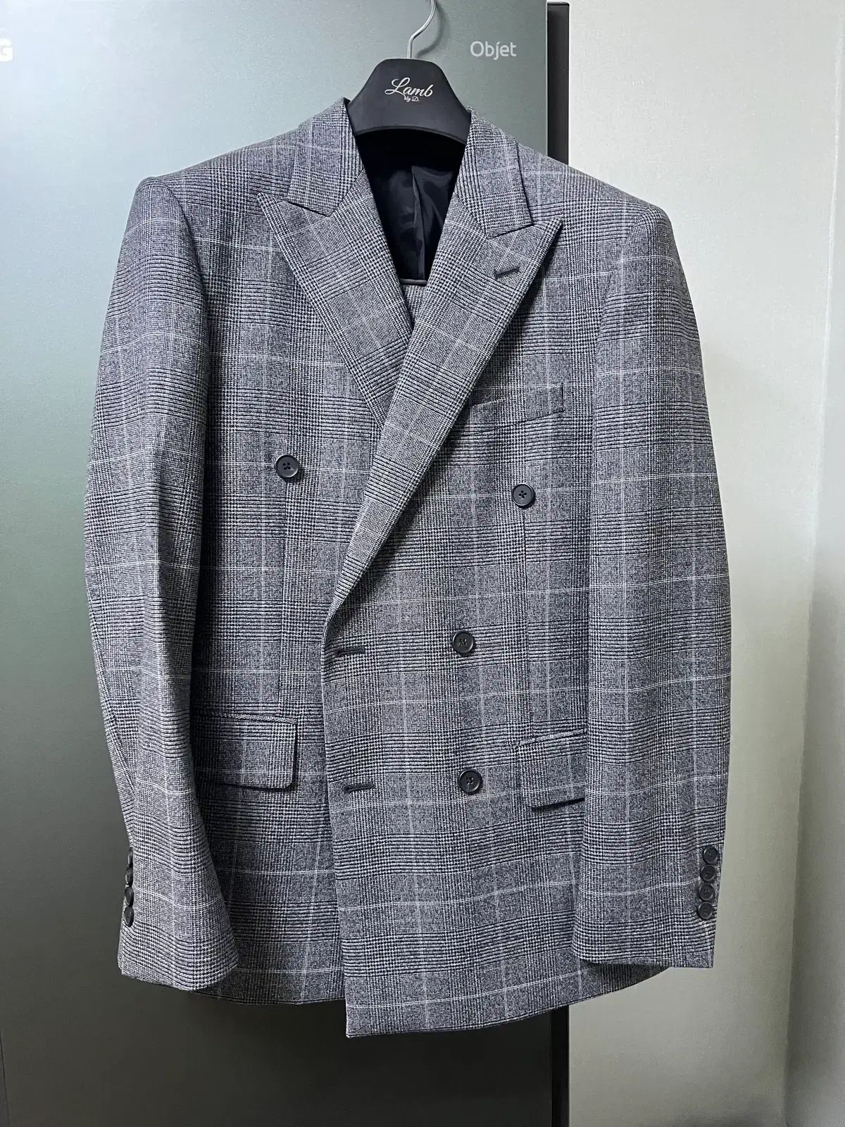 ジーク グレンチェック スーツ 105/30