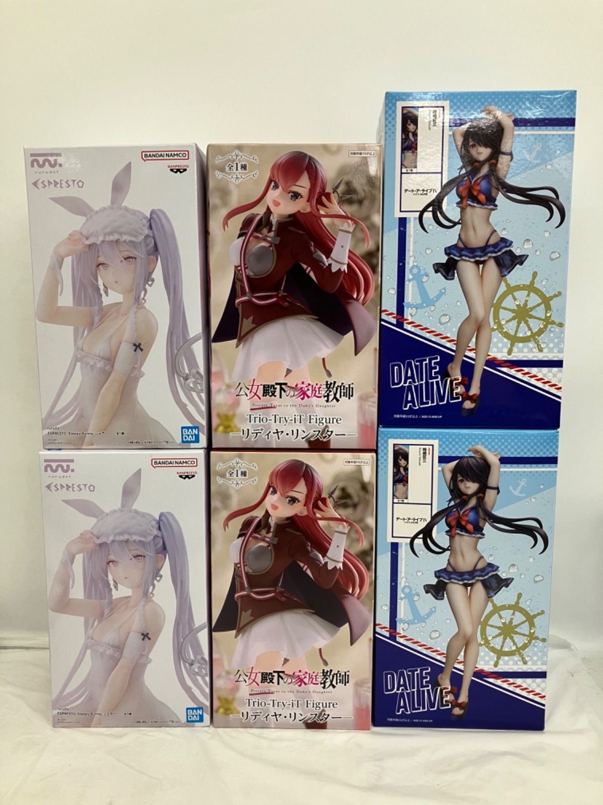 未開封 美少女フィギュア まとめ売り 3種 6個セット LFQ857 f107