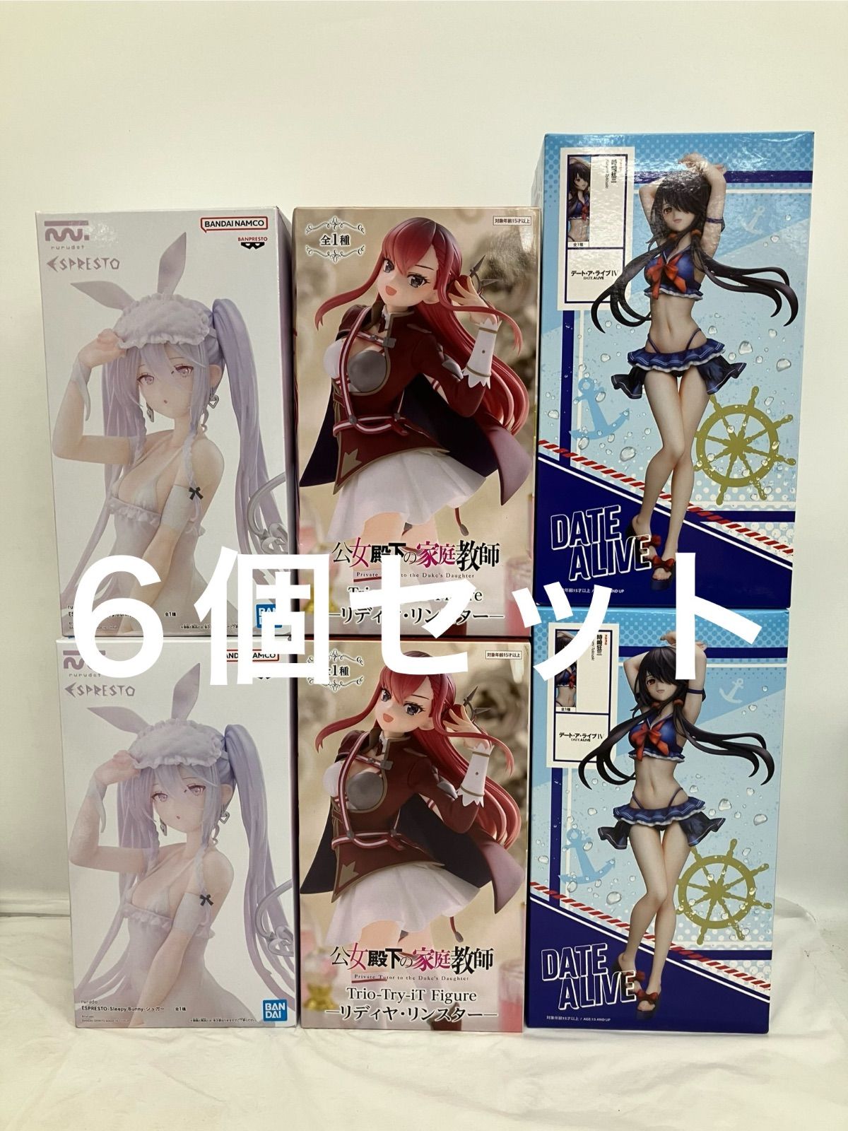 未開封 美少女フィギュア まとめ売り 3種 6個セット LFQ857 f107