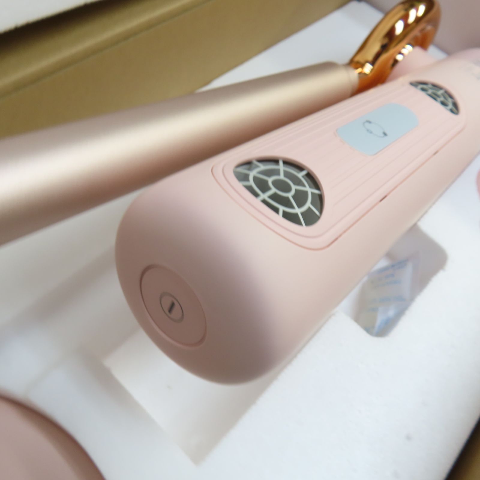 完品 良品 QUADS BISARA スタンドヘアドライヤー QS151 ピンク ハンズフリースタンドヘアドライヤー BISARA ローズピンク QS151RP