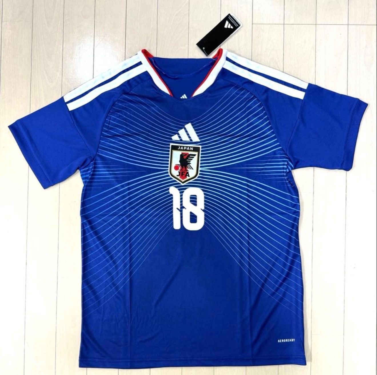 新品未使用】上田綺世 サッカー日本代表 最新ユニフォーム #9 AYASE