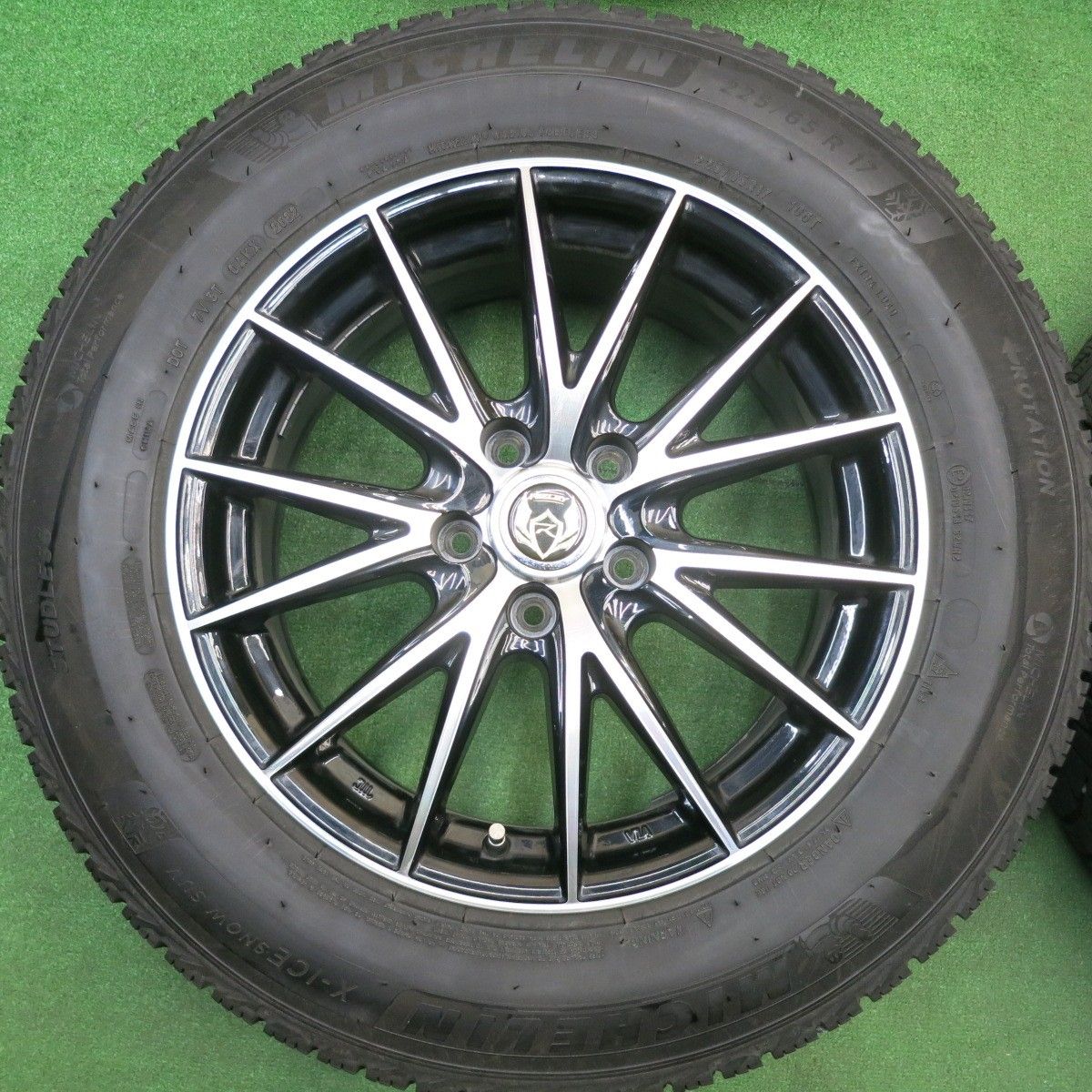 バリ溝！22年！9分☆スタッドレス 225/65R17 ミシュラン X-ICE SNOW