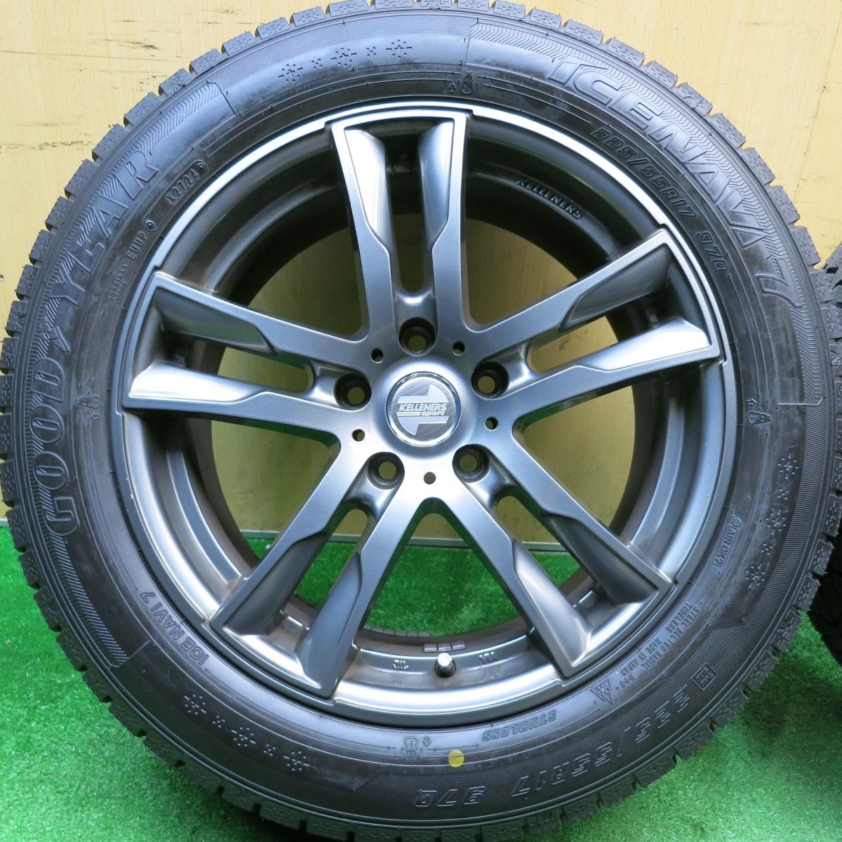 ほぼ未使用！24年！キレイ☆BMW 等 KELLENERS Sport 225/55R17