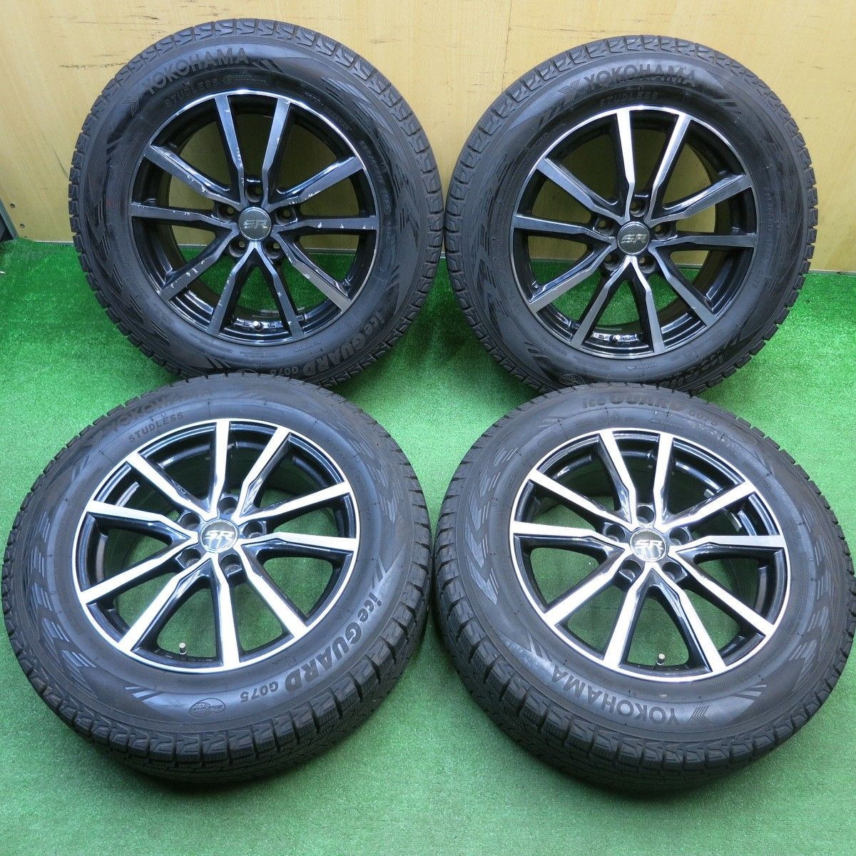 バリ溝！21年！9.5分☆スタッドレス 225/65R17 ヨコハマ アイスガード
