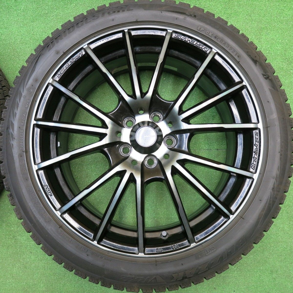 バリ溝！21年！9.5分☆86 BRZ 等 wedsSport SA-35R AMF 215/45R17