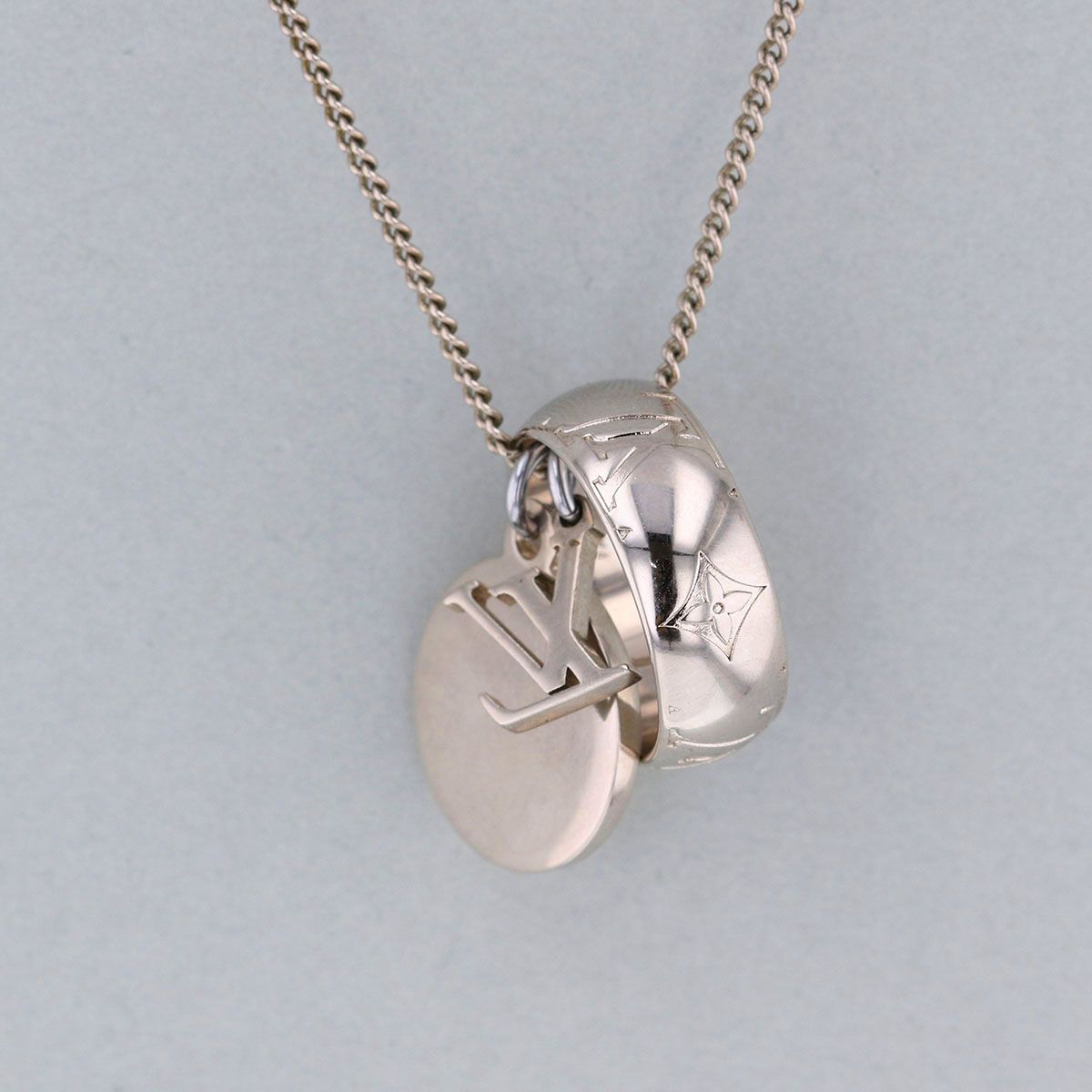 LOUIS VUITTON ルイ・ヴィトン リングネックレス モノグラム