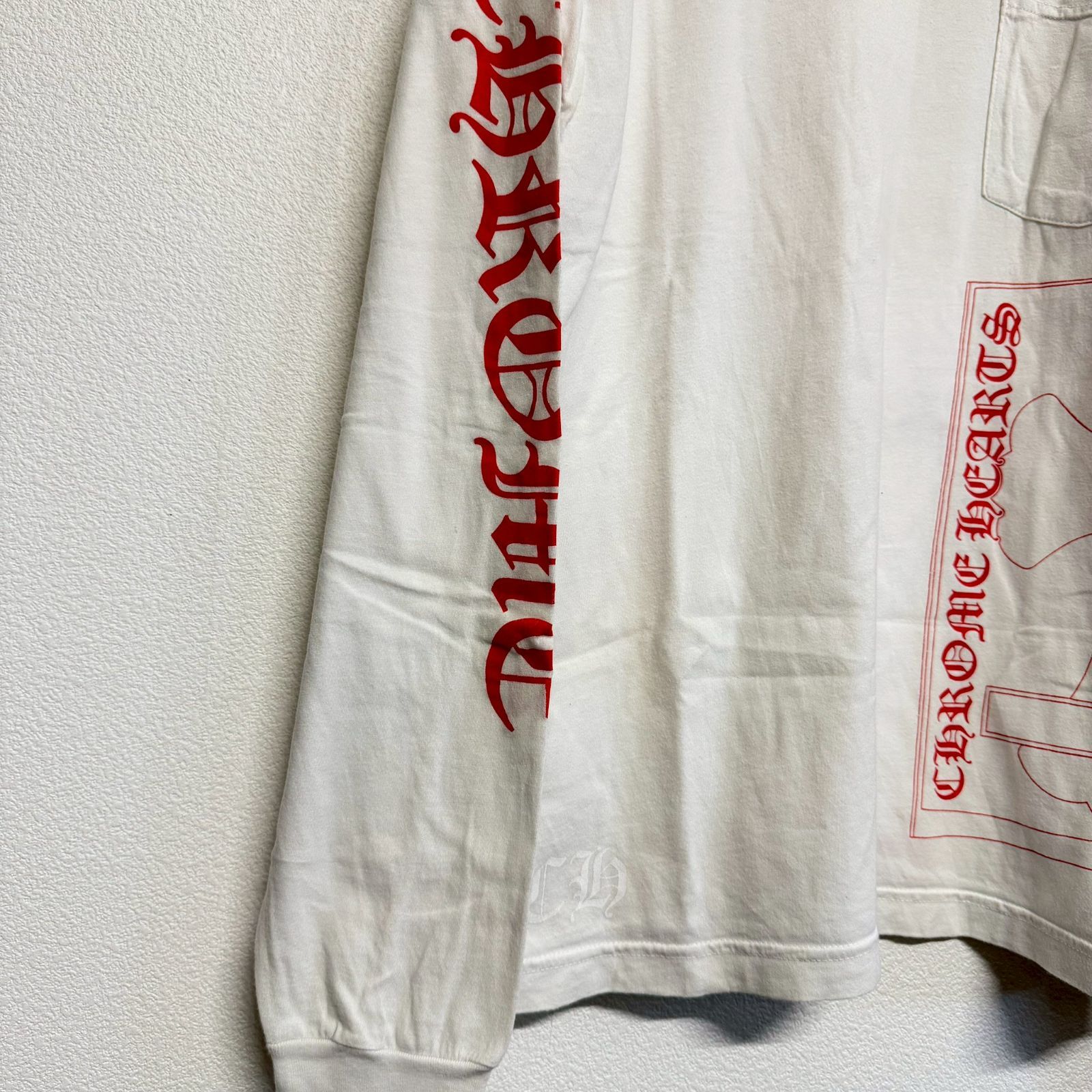 CHROME HEARTS AOYAMA 限定 クロムハーツ 青山限定 ロゴ プリント 白