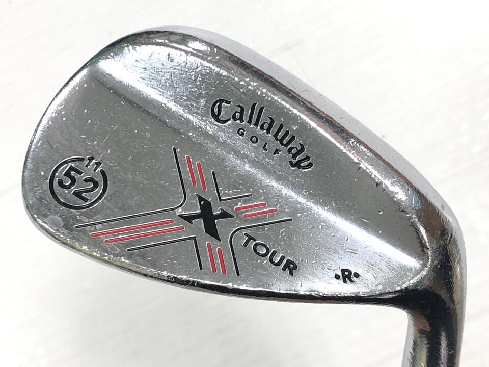 キャロウェイ X・ツアー クローム 52度 NSプロ990GH WEDGEフレックス