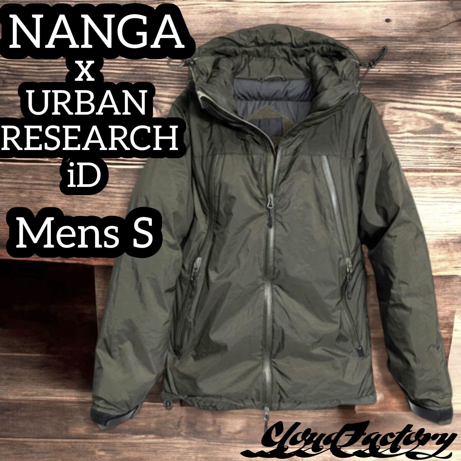 NANGA x URBAN RESEARCH iD オーロラダウンジャケット メンズS 