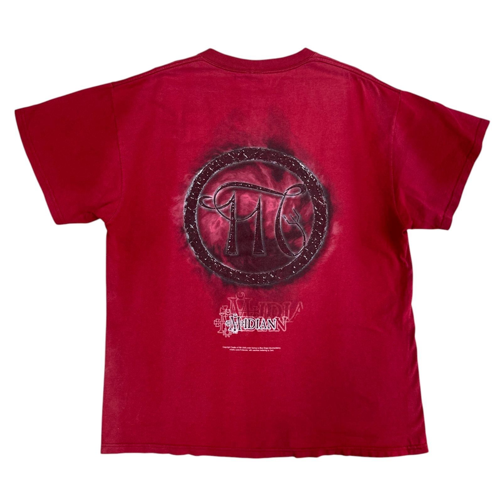00s Cradle of Filth Midian 2000 アートワーク Tシャツ Lサイズ
