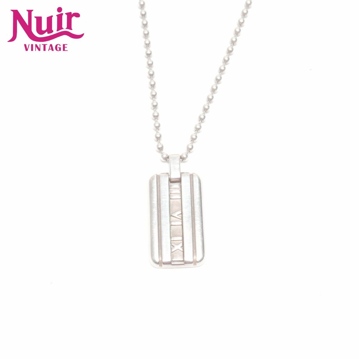 TIFFANY&Co. ティファニー ネックレス アトラス バープレート 925 