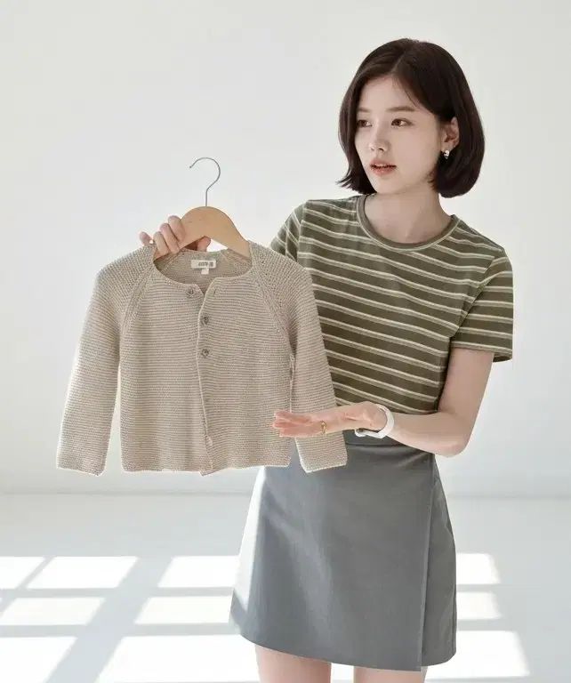 【100%新品，人気】 Susuu0026Cra ニートカーディガン (3歳用) セーター