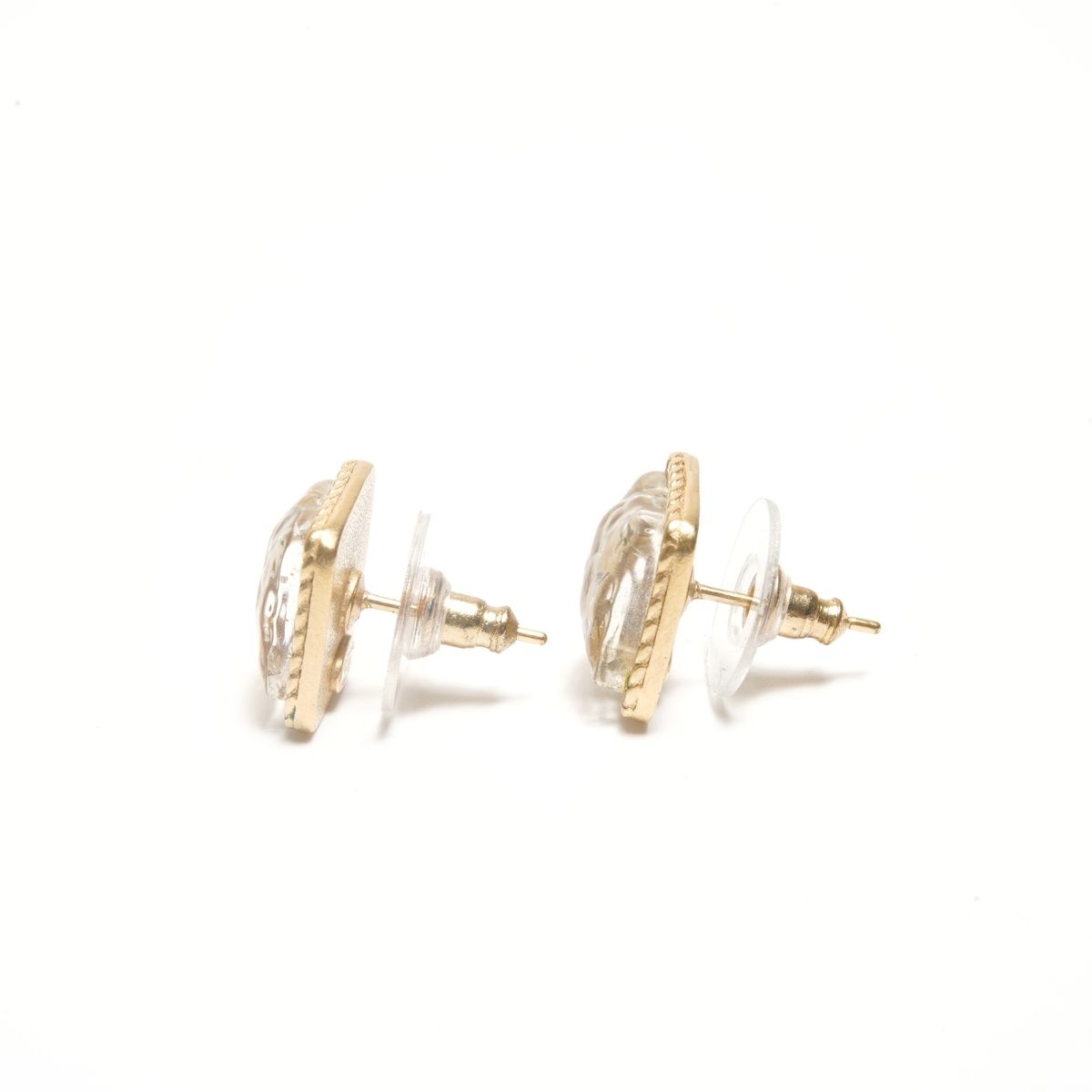 CHANEL シャネル ピアス 00C 2000 ココマーク 四角【中古】 - メルカリ