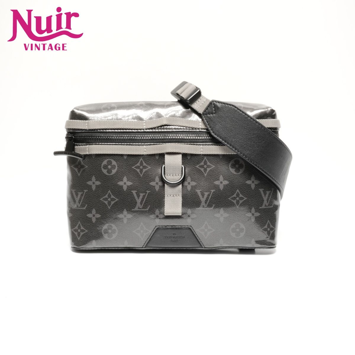 ヴィトン LV 2018年製 モノグラム エクリプス グレーズ メッセンジャー