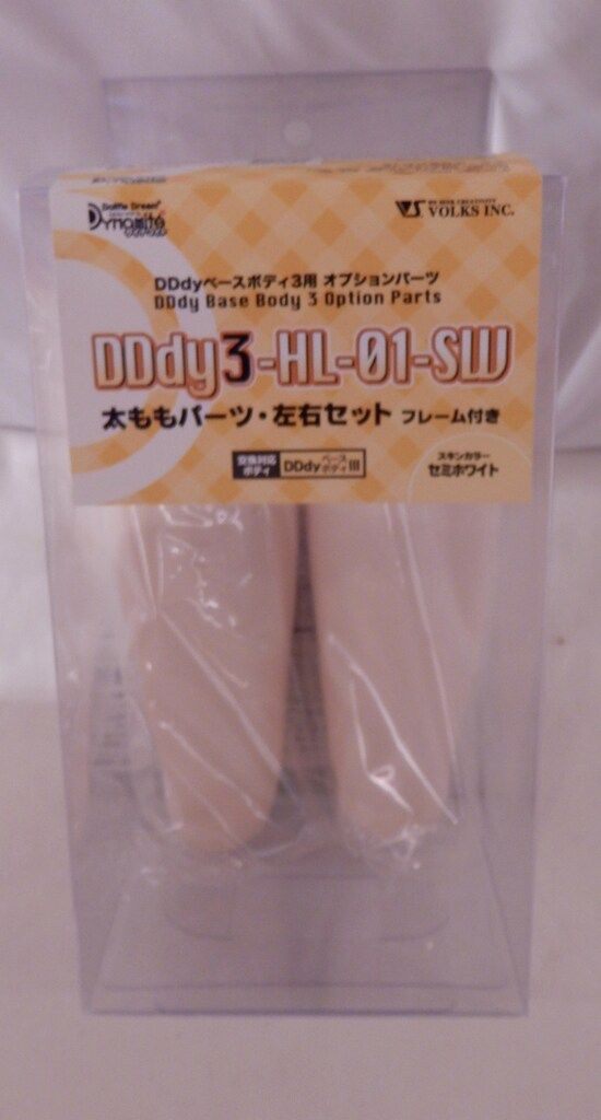 100%新品，新作登場 ボークス オプションパーツ DDdy DDdy3用太ももパーツ・セミホワイト HL-01-SW その他