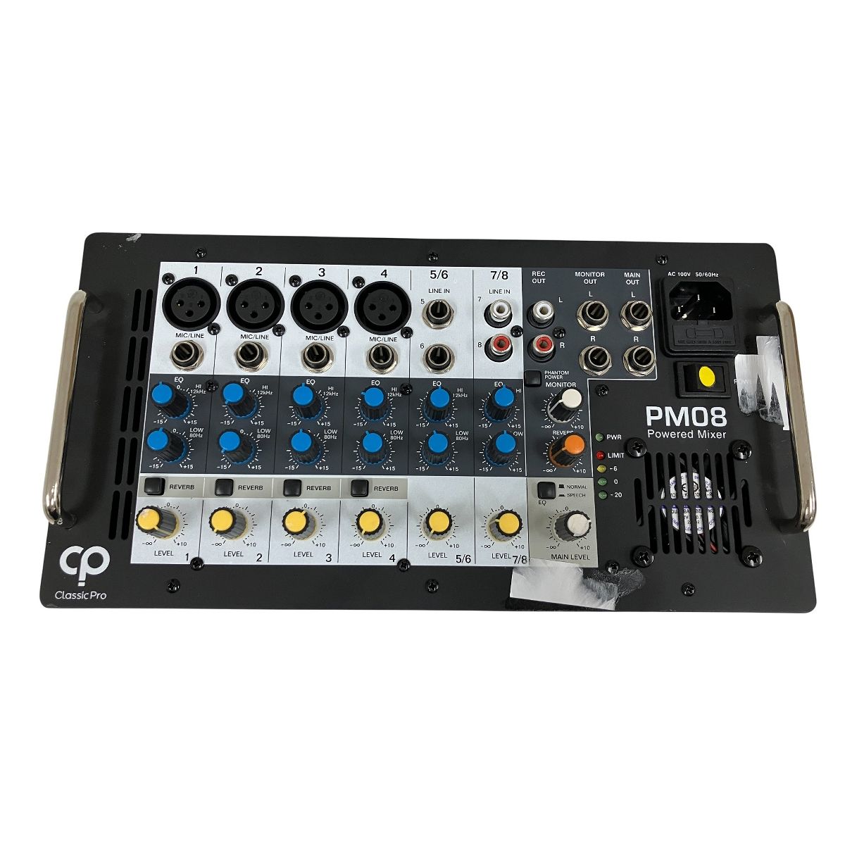 CLASSIC PRO PM08 パワードミキサー e Amazon | CLASSIC PRO クラシックプロ パワードミキサー PM08 パワード