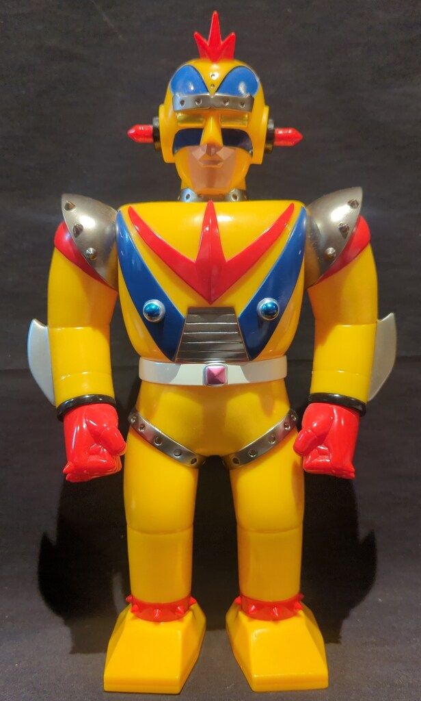 未開封kaminaritoy 鋼拳1期　カミナリトイ　ソフビ KAMINARI TOY 鋼拳 黄色成型 - メルカリ