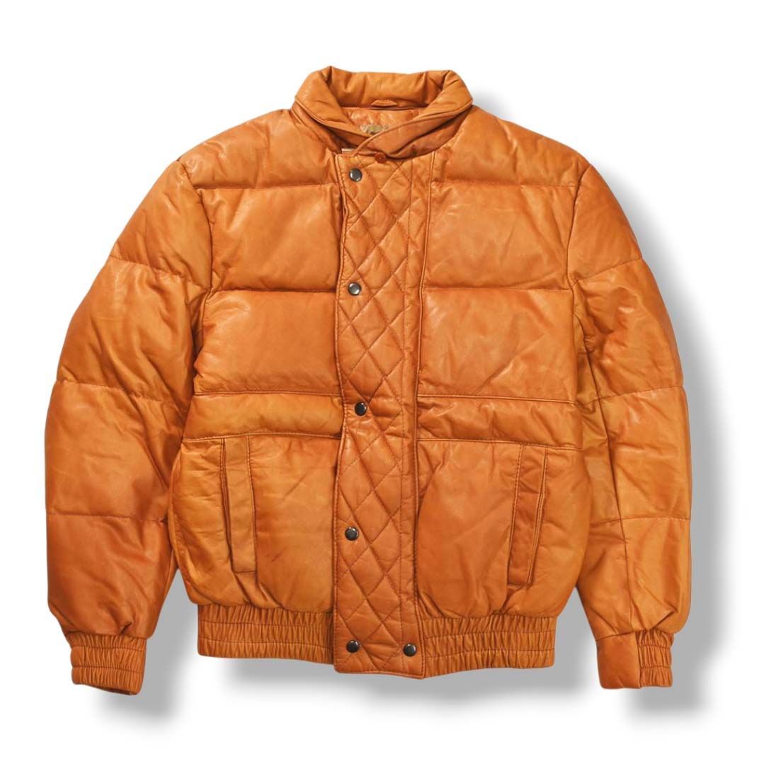 本革】 90s ヴィンテージ THE LEATHER SOURCE 牛革 レザー