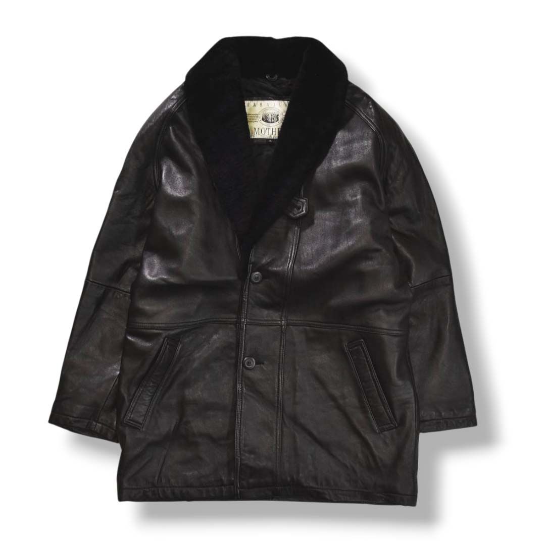HARAJUKU MOTHER B-3 原宿マザー 羊革 ムートン ジャケット 本革】 90s