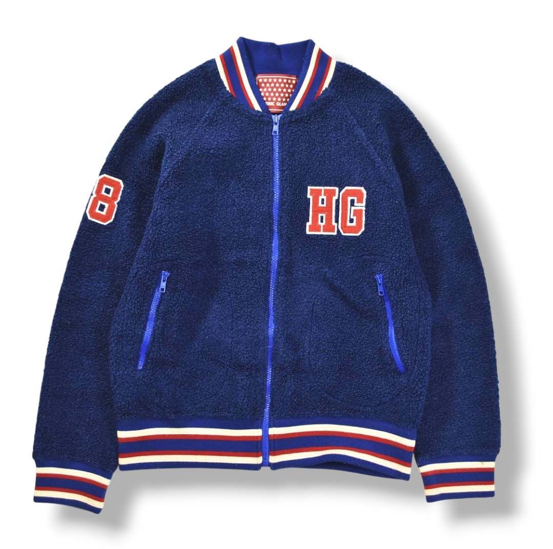HYSTERIC GLAMOUR　初期　日本製　レディース　フリース　スタジャン 日本製 ヒステリックグラマー HYSTERIC GLAMOUR ボア フリース