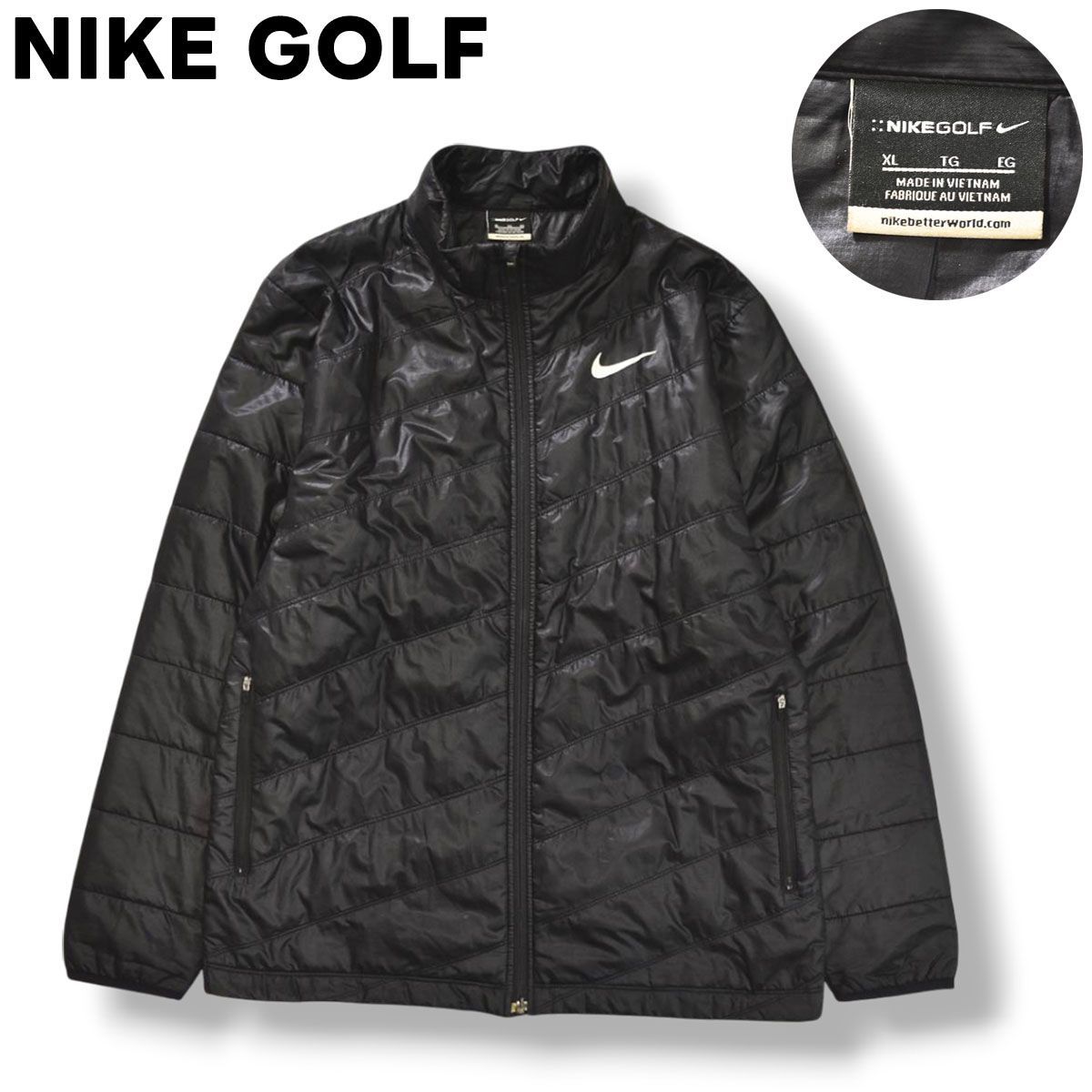 ナイキ ゴルフ NIKE GOLF 中綿 キルティング ジャケット ジャンパー