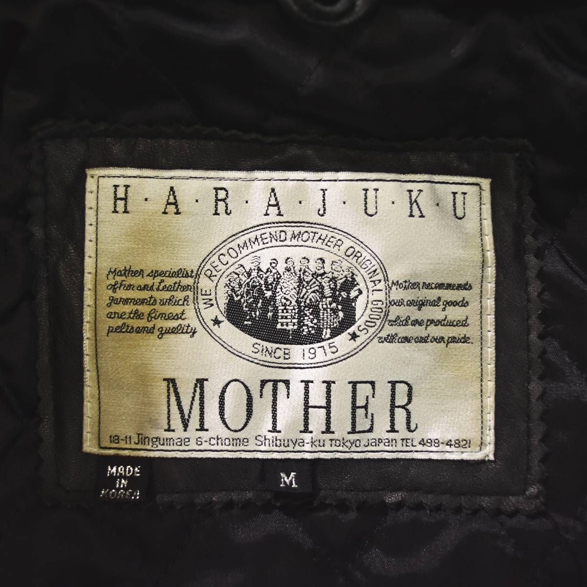 本革】 90s ヴィンテージ ハラジュクマザー HARAJUKU MOTHER 原宿