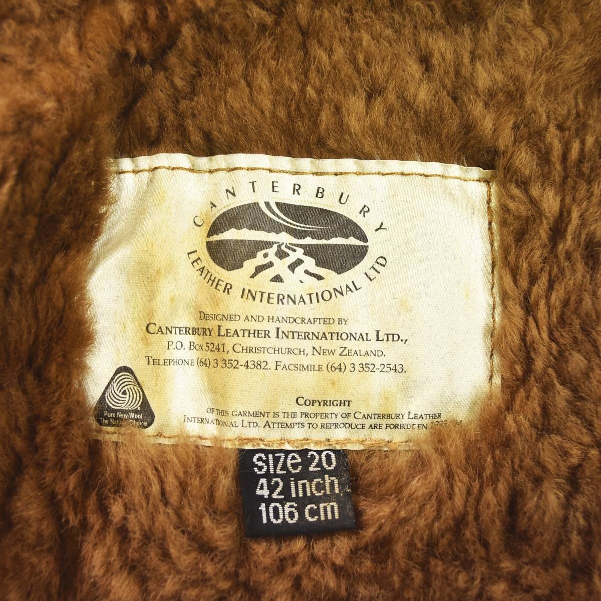 90s ヴィンテージ ニュージーランド製 カンタベリー CANTERBURY ダブル