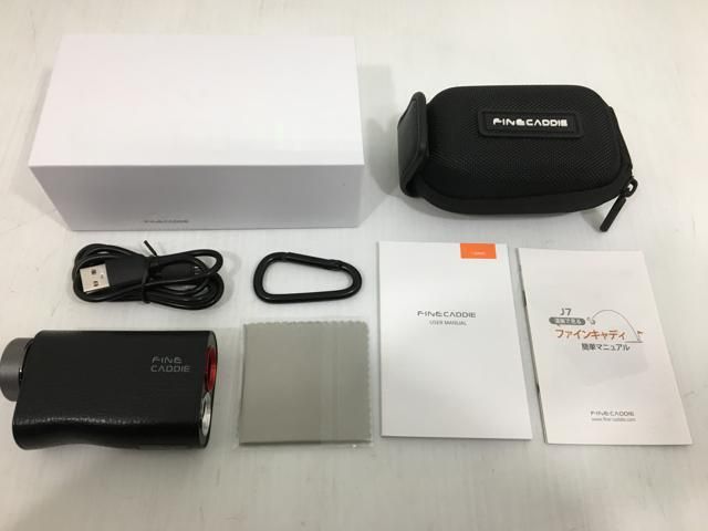 返品OK 【中古ゴルフ用品】【超美品】FINE CADDIE レーザー距離計