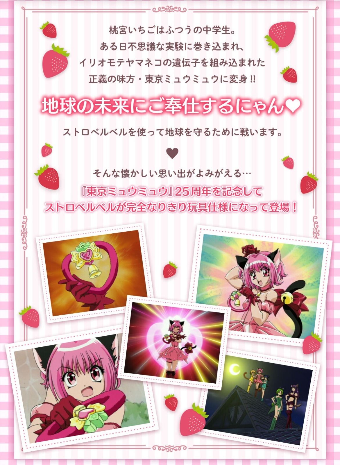 未開封　東京ミュウミュウ　ストロベルベル 東京ミュウミュウストロベルベル - メルカリ