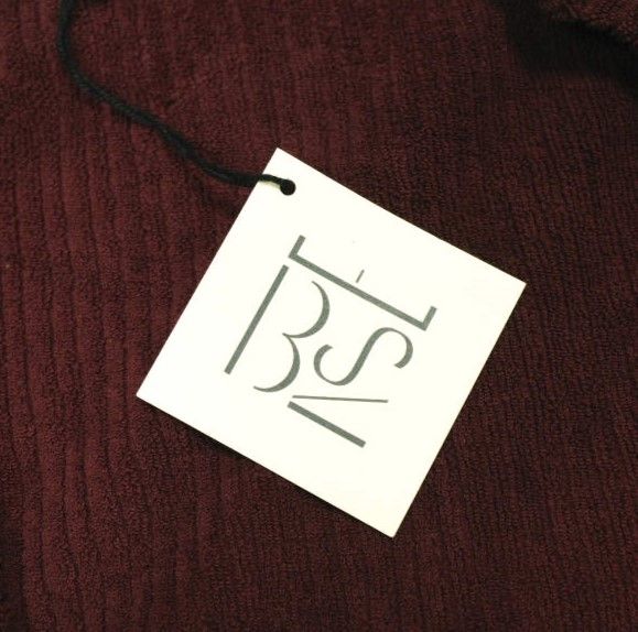BASERANGE ベースレンジ 24AW FILL JACKET テリーフリース ノーカラージャケット XS ASTER BROWN RED パイル 定価41,800円 アウター【新古品】【中古】【BASERANGE】 新品 BASERANGE ベースレンジ 24AW FILL JACKET テリーフリース ノー