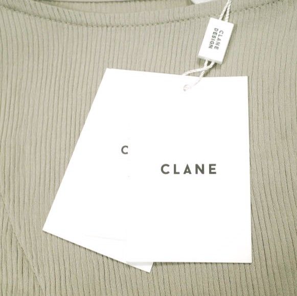 新品 CLANE クラネ 21SS SQUARE SLEEVE SHORT TOPS スクエアスリーブ 