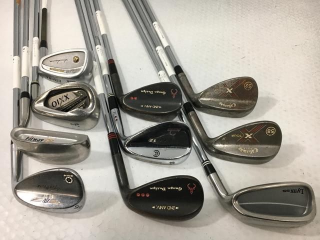返品OK 【中古ゴルフクラブ】各種メーカー メガ盛りセット 各種スチール 