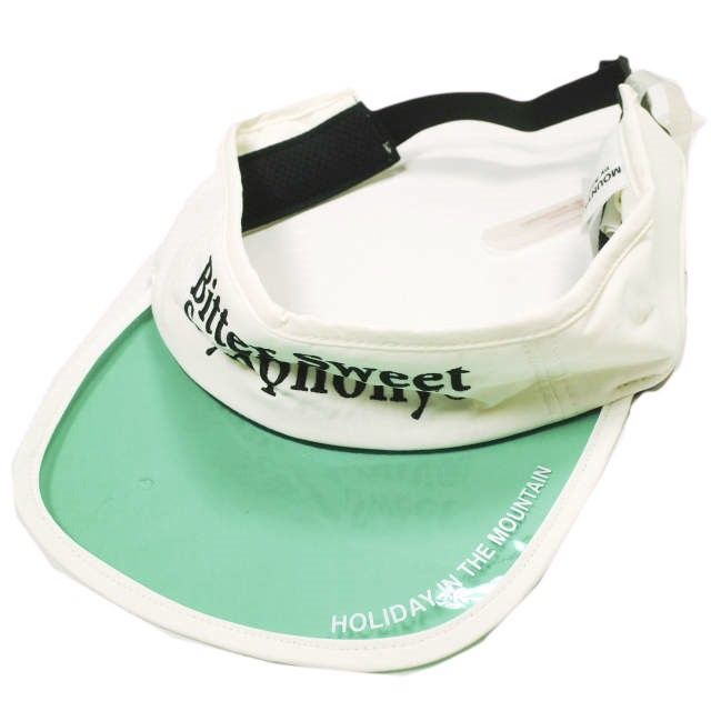 新品 MOUNTAIN RESEARCH マウンテンリサーチ 25SS 日本製 Sun Visor サンバイザー MTR4101 Free White Bitter Sweet Symphony 帽子 g23334