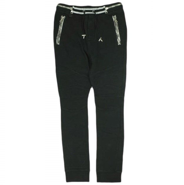 BALMAIN バルマン 18AW イタリア製 zip-detail biker track pants
