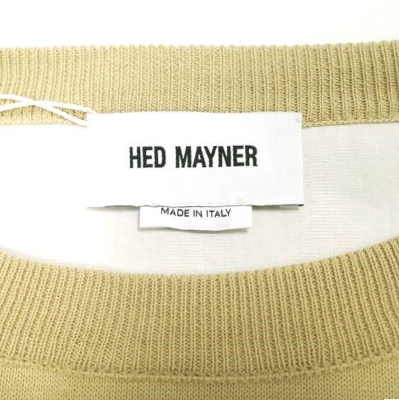 新品 HED MAYNER ヘドメイナー 24SS イタリア製 STONE WASHED COTTON 