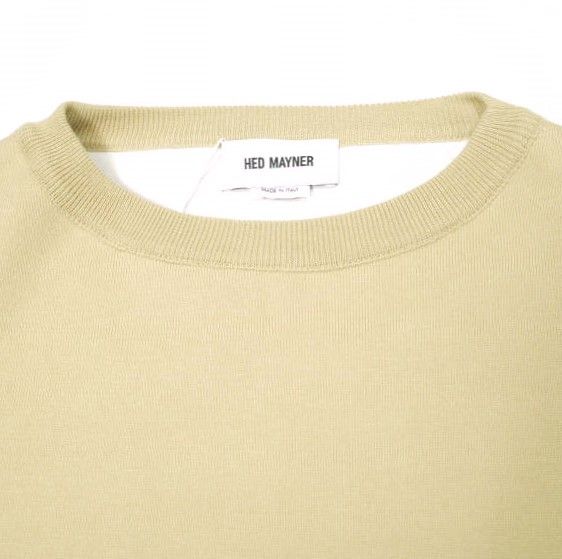 新品 HED MAYNER ヘドメイナー 24SS イタリア製 STONE WASHED COTTON 