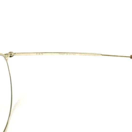 Buddy Optical バディーオプティカル 日本製 IAS ボストンサングラス Gold/Light Gray チタン 眼鏡 メガネ Buddy Optical バディーオプティカル 日本製 IAS ボストンサングラス