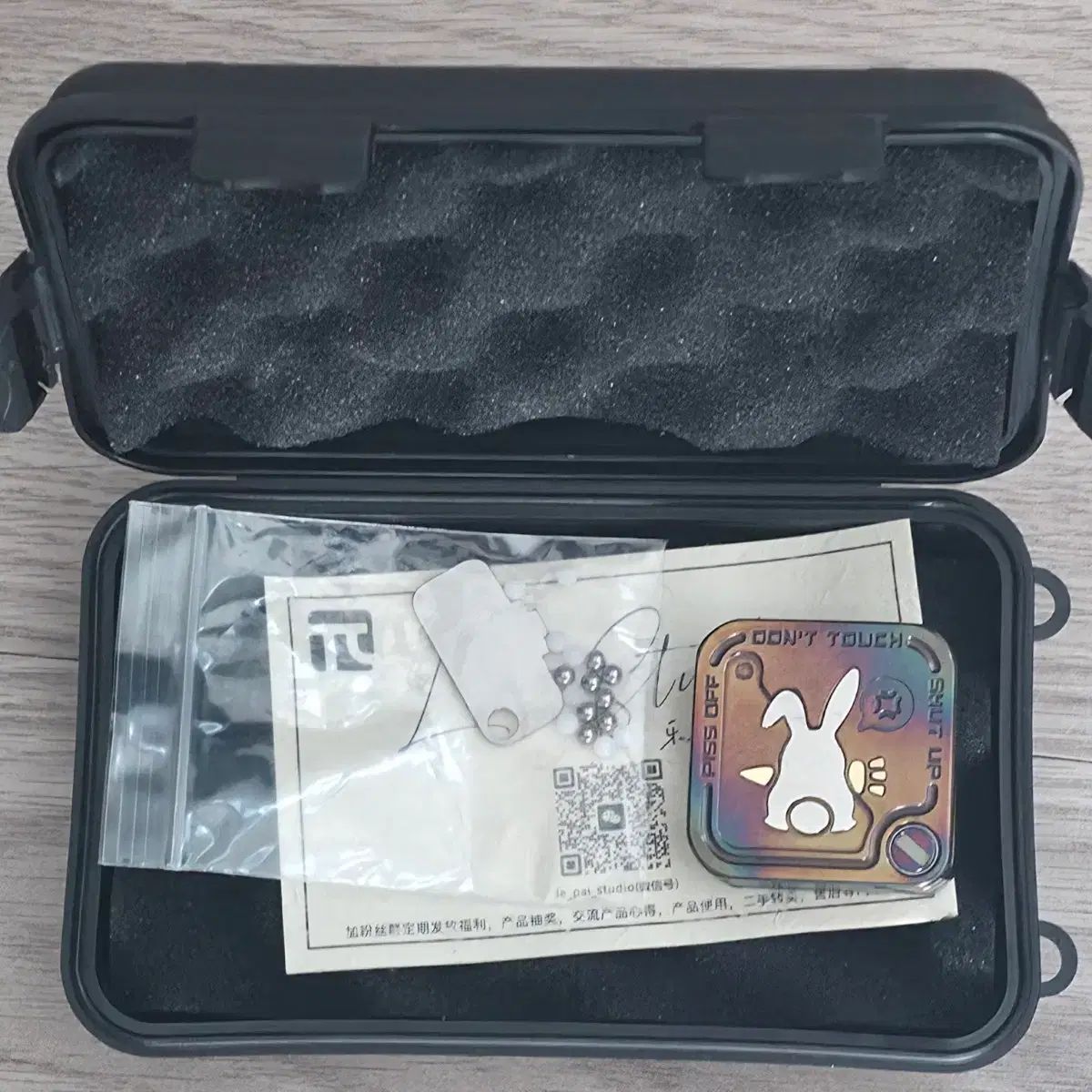 「正規品」MOT SNAP edcトイ　フィジェットトイ　音叉 ジルコニウム製 MOT SNAP フィジェットトイ ジルコニウム製 EDC - 正規品 VIP 音叉内蔵