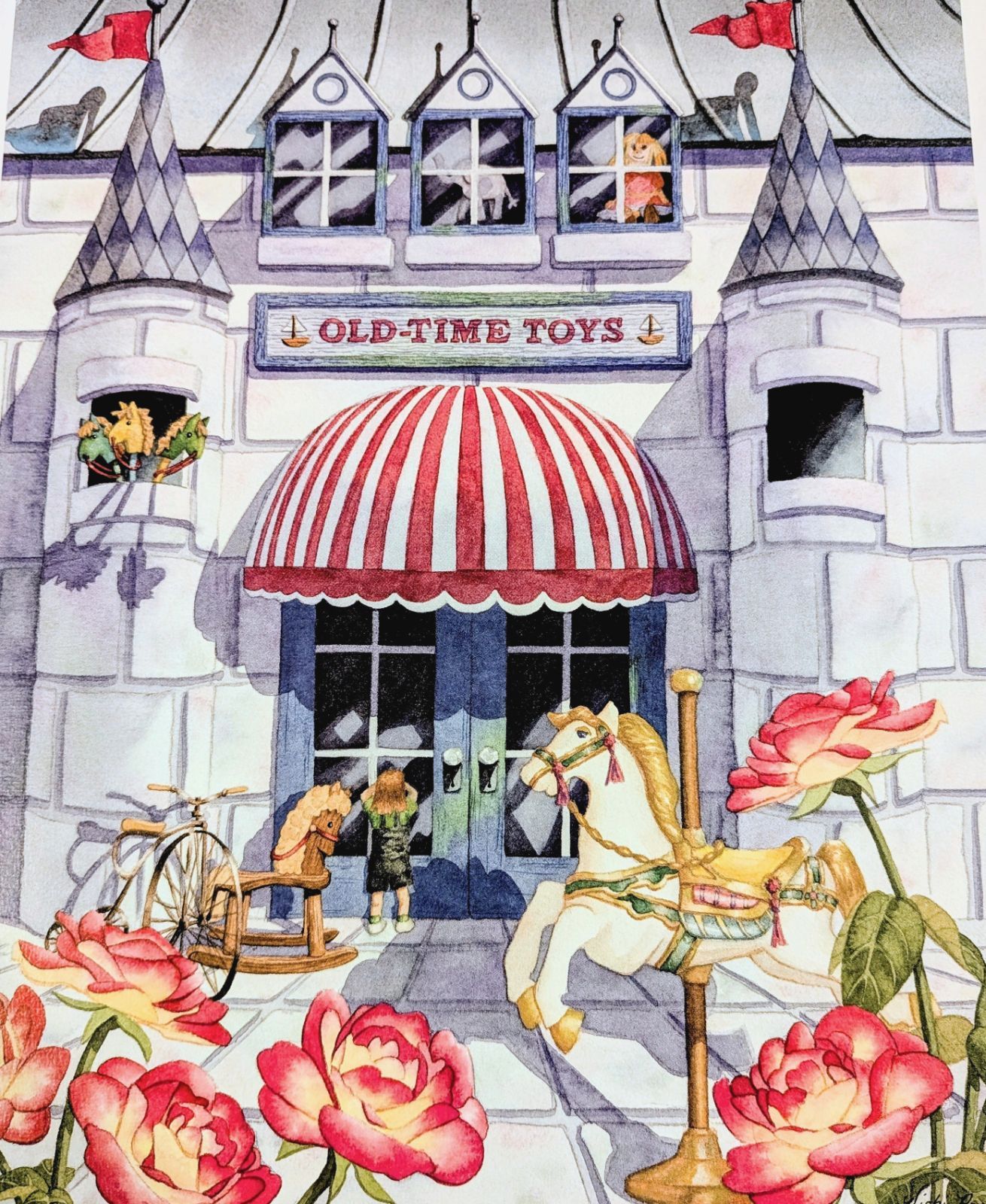 シャドーボックス 195 シャドーボックス プリント 6枚 木馬 トイショップ - メルカリ