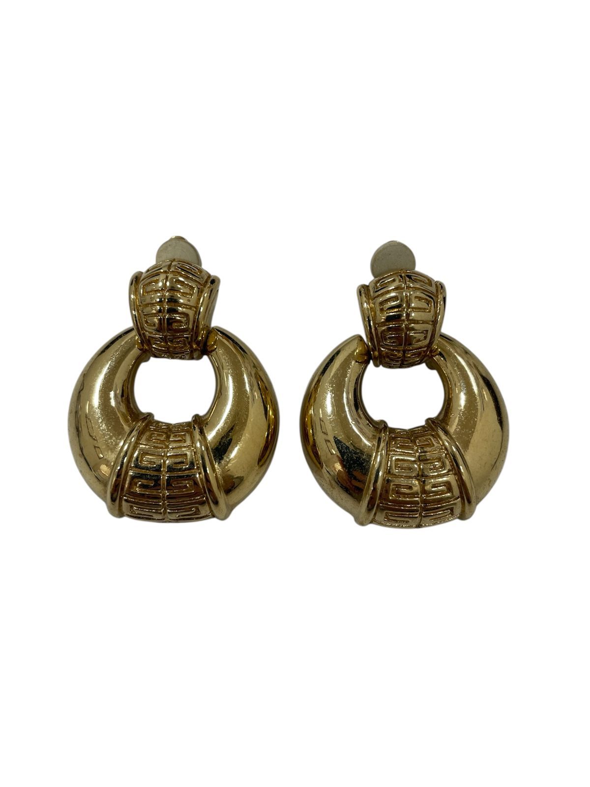 管理番号-P】ジバンシー GIVENCHY ヴィンテージ イヤリング ゴールド