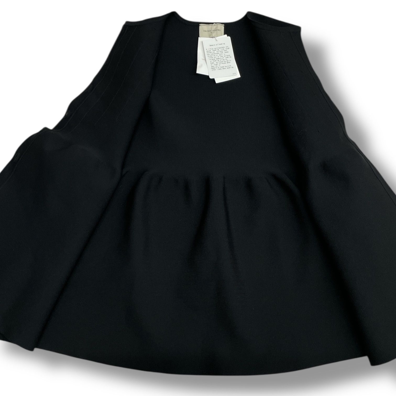 新品 タグ付 未使用 UNITED ARROWS ユナイテッドアローズ ミニフリル