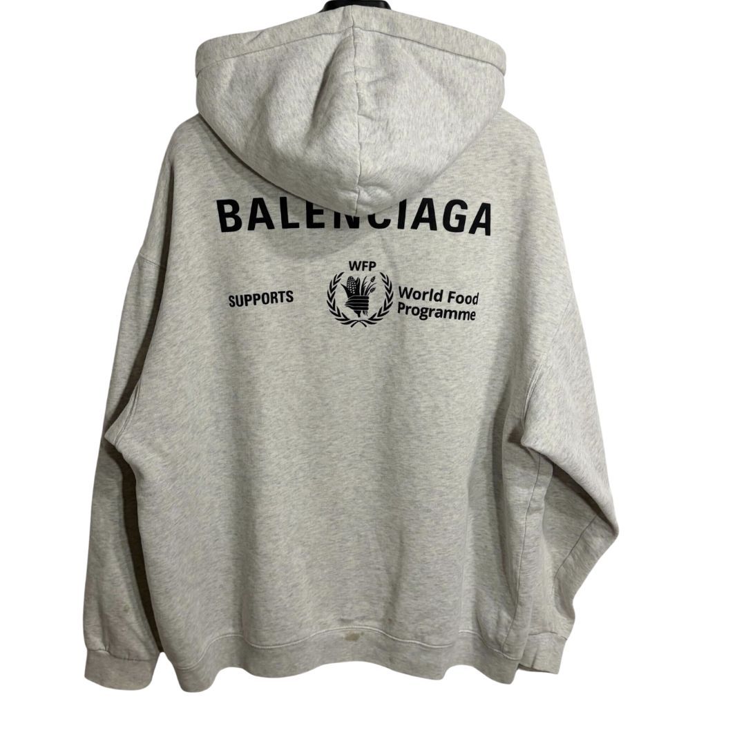 BALENCIAGA/XL /グレー /WFPグレーパーカー /型番600583 - メルカリ