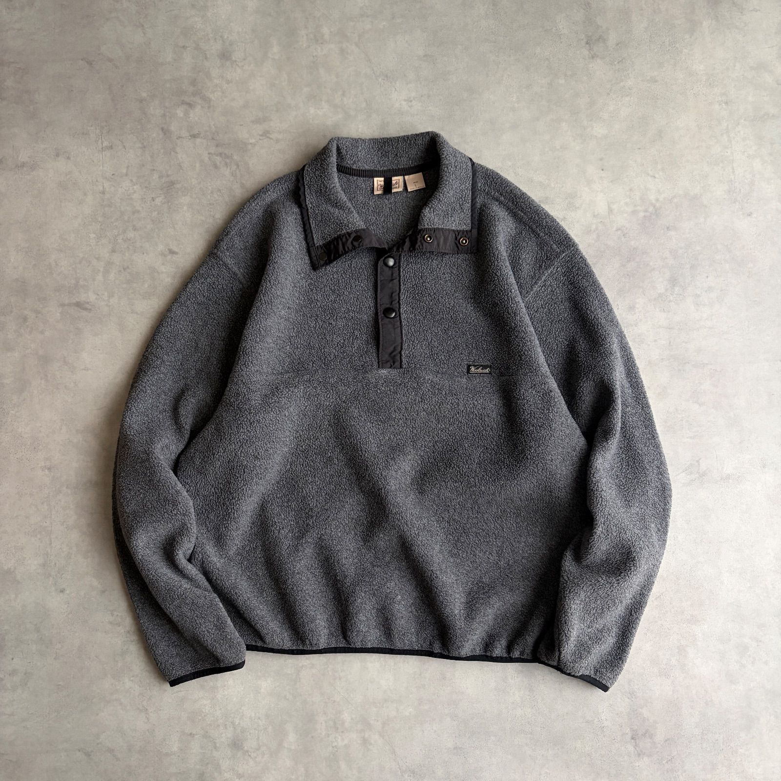 90s/woolrich/ウールリッチ/スナップT/メキシコ製/POLARTEC/ポーラ