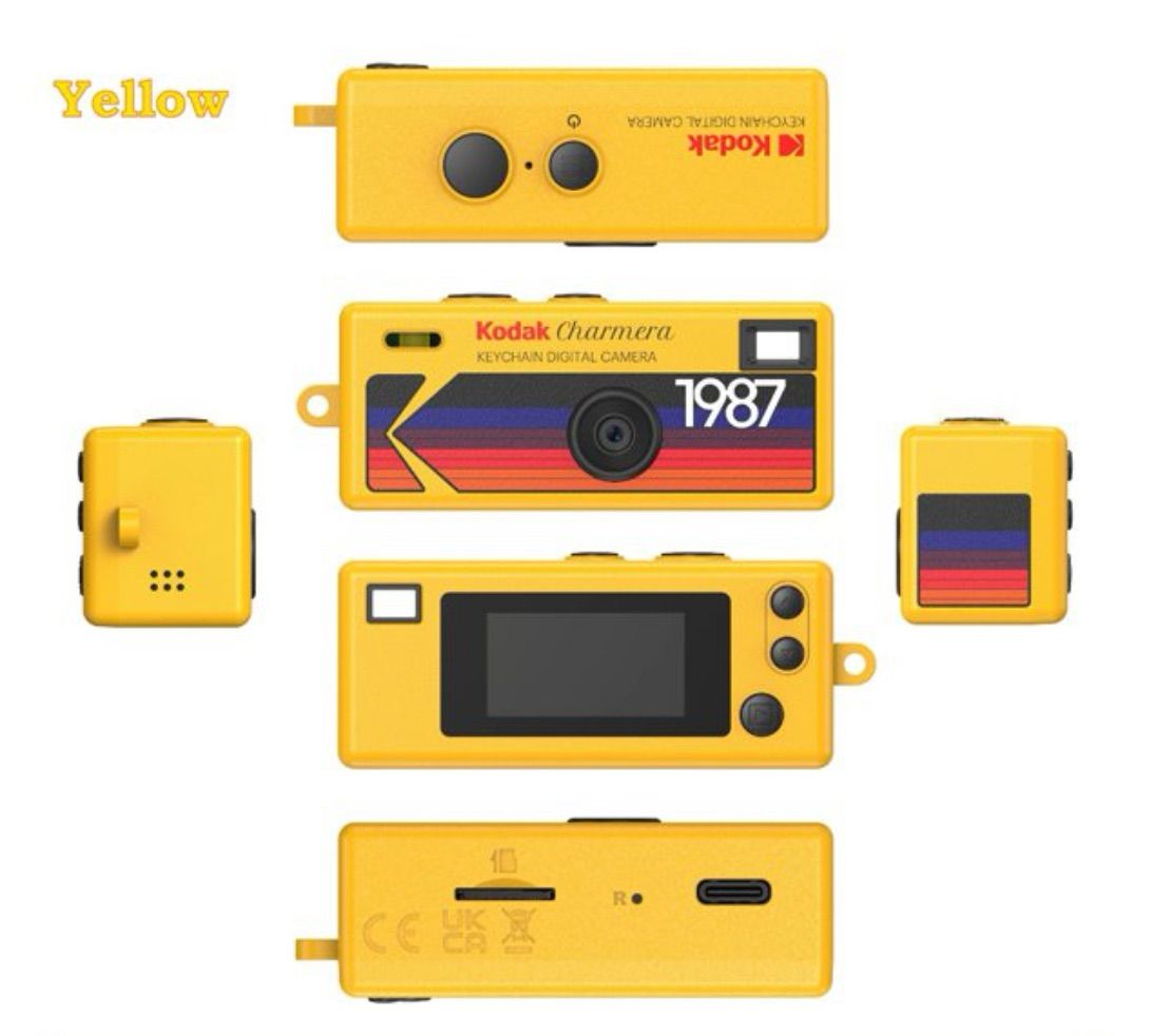 新品・開封品】KODAK CHARMERA チャーメラ コダック イエロー 【公式通販】