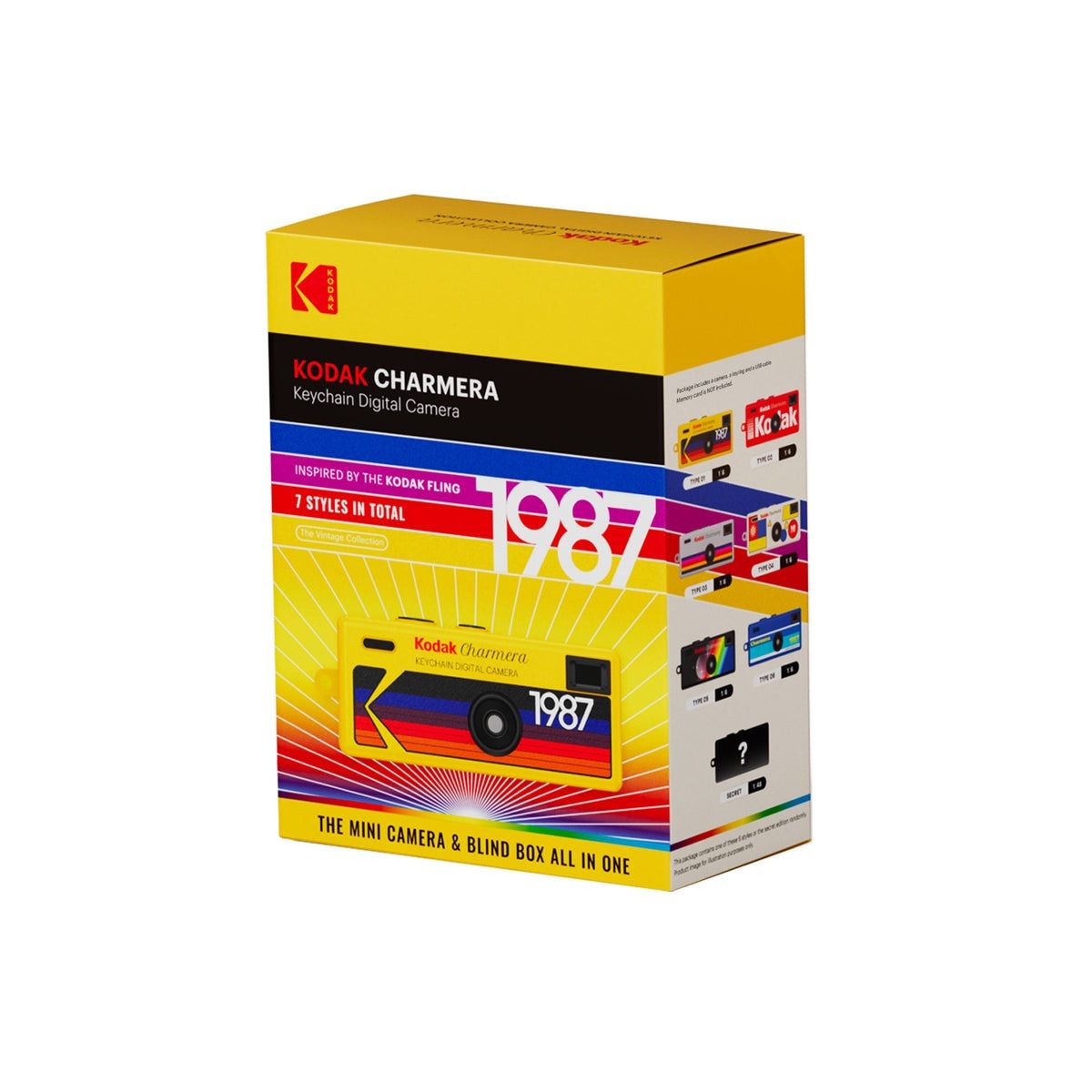 KODAK CHARMERA Keychain Digital Camera Blind Box Collection